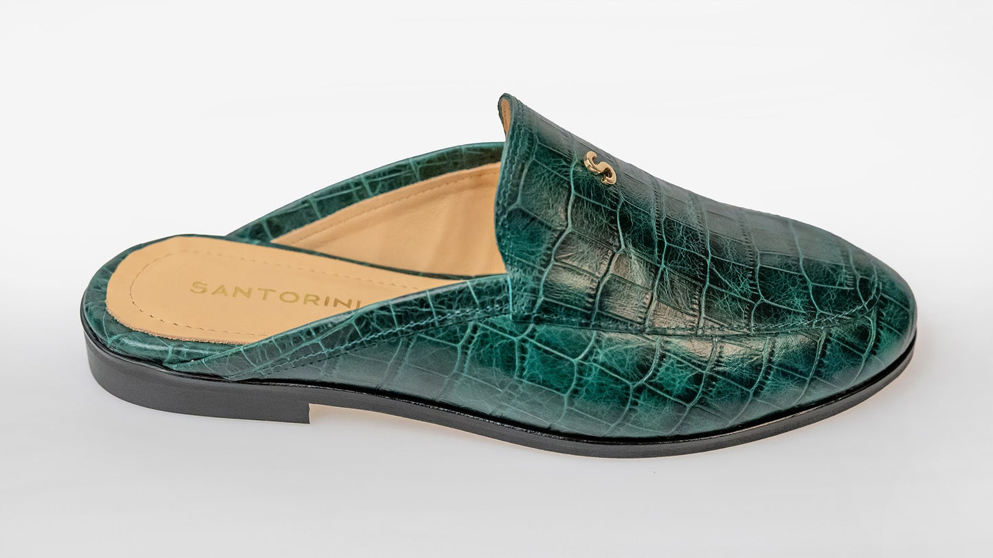 SHÁRA MULLES Croco Green
